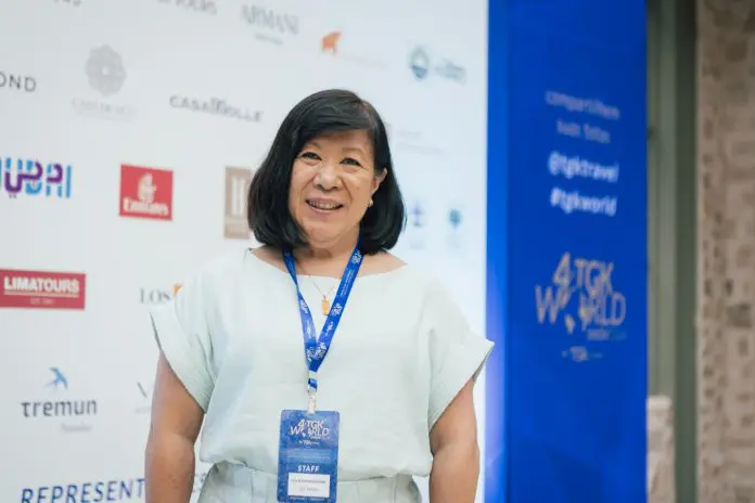 Leila Minatogawa, diretora de Relações Estratégicas da TGK, destaca expansão do portfólio e fortalecimento da consultoria com agentes de viagens. Crédito: Divulgação/TGK