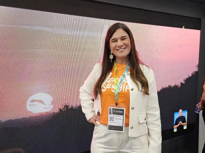 Daniela Mesquita, secretária-executiva da Setur-SE Crédito: Kamilla Alves/Brasilturis