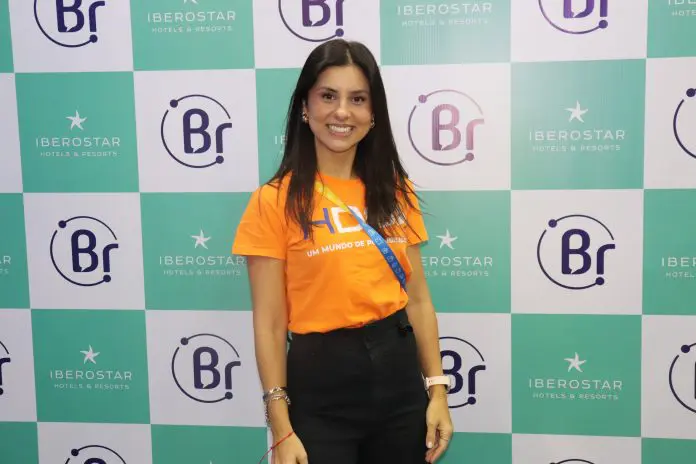 Aline Sobreira, diretora de Vendas API e Corporativo da HotelDo Crédito: Kamilla ALves/Brasilturis