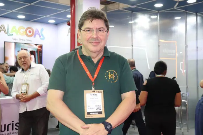 Sérgio Souza, do Casa Grande Hotel Crédito: Kamilla Alves/Brasilturis