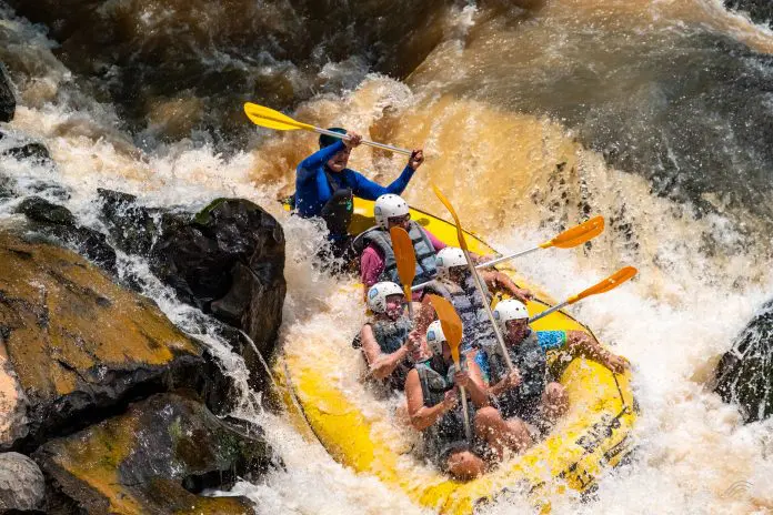 Socorro promove rafting imersivo na WTM Latin America. Crédito: Dvulgação/ Socorro_ rafting
