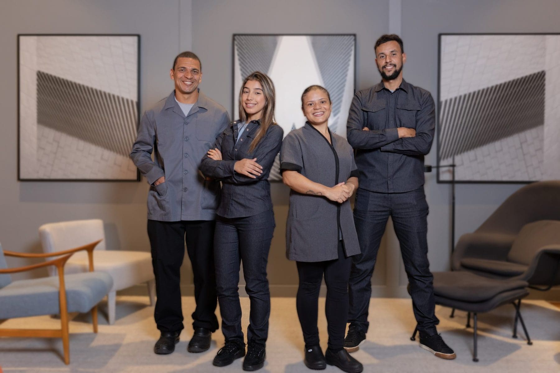 Novos uniformes - Intercity Hotels - Divulgação