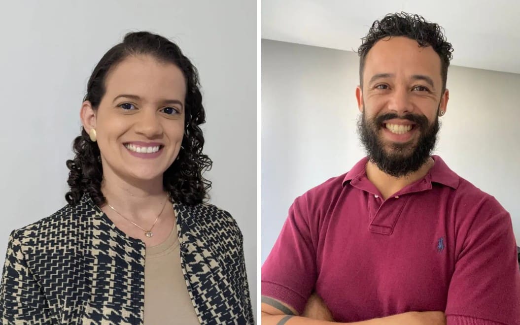 Erika Gomes e Henrique Castilho são os novos executivos de Contas de Sourcing Non-Air da Decolar. Foto: Divulgação