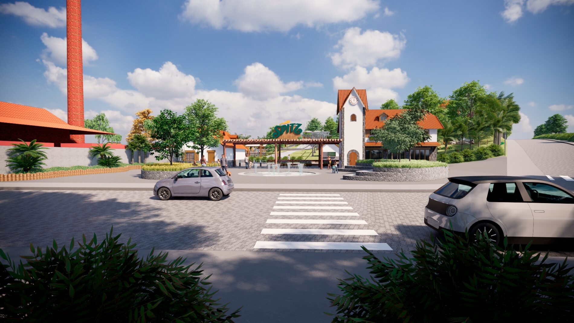 Spitz-Pomer---240122---Fachada-do-parque--Projecao- parque temático pomerode