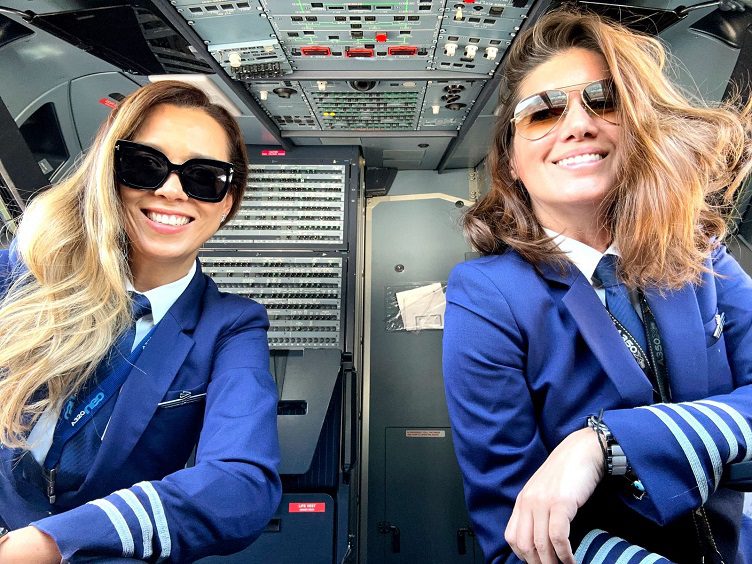 Pilotas LATAM Latam Mulheres