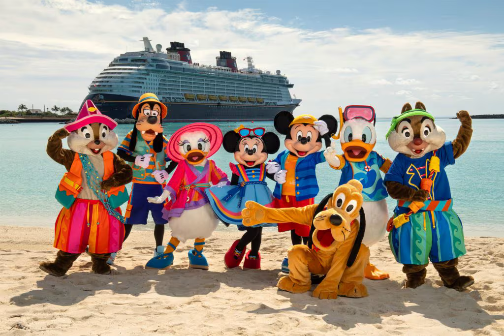 Disney Cruise Line novos trajes