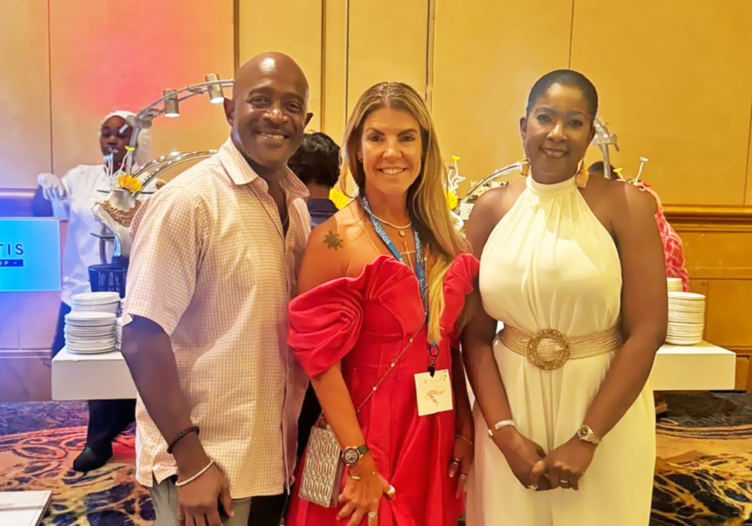 Fabiana Tourinho, CEO da Kaluah, está participando do International Travel Partners Conference (ITPC), evento anual realizado pelo Nassau Paradise Island Promotion Board