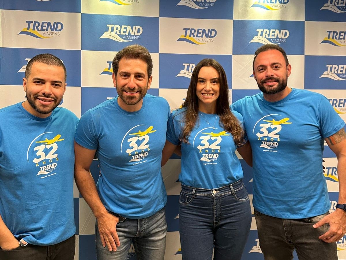 Bruno Heleno e o Time de Aéreo da Trend Viagens. Foto: Divulgação NDC