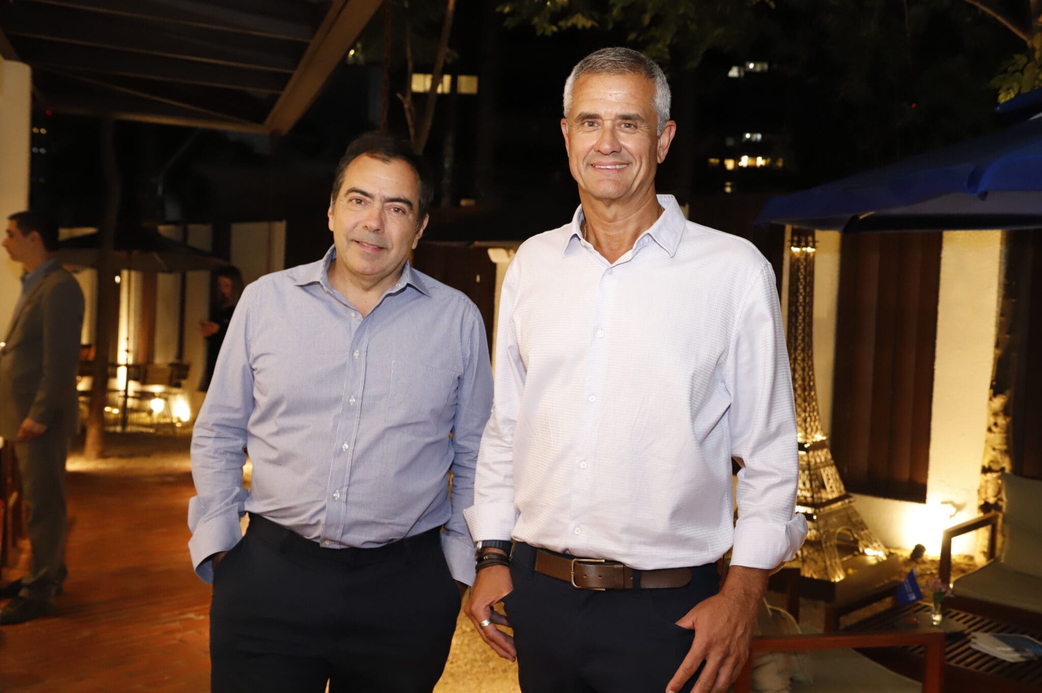 Tomas Perez, CEO da Teresa Perez, e Leonardo Mignani, vice-presidente comercial da Teresa Perez.