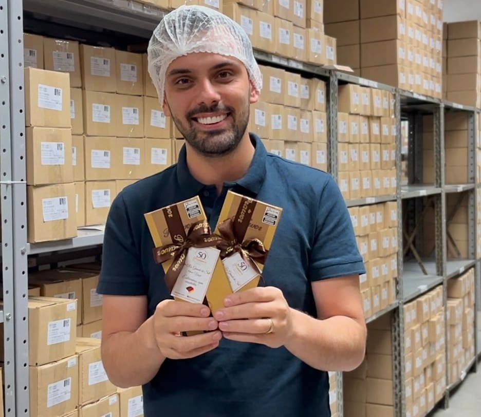 José Augusto Freiberger, executivo da Prawer Chocolates (Foto: Divulgação)