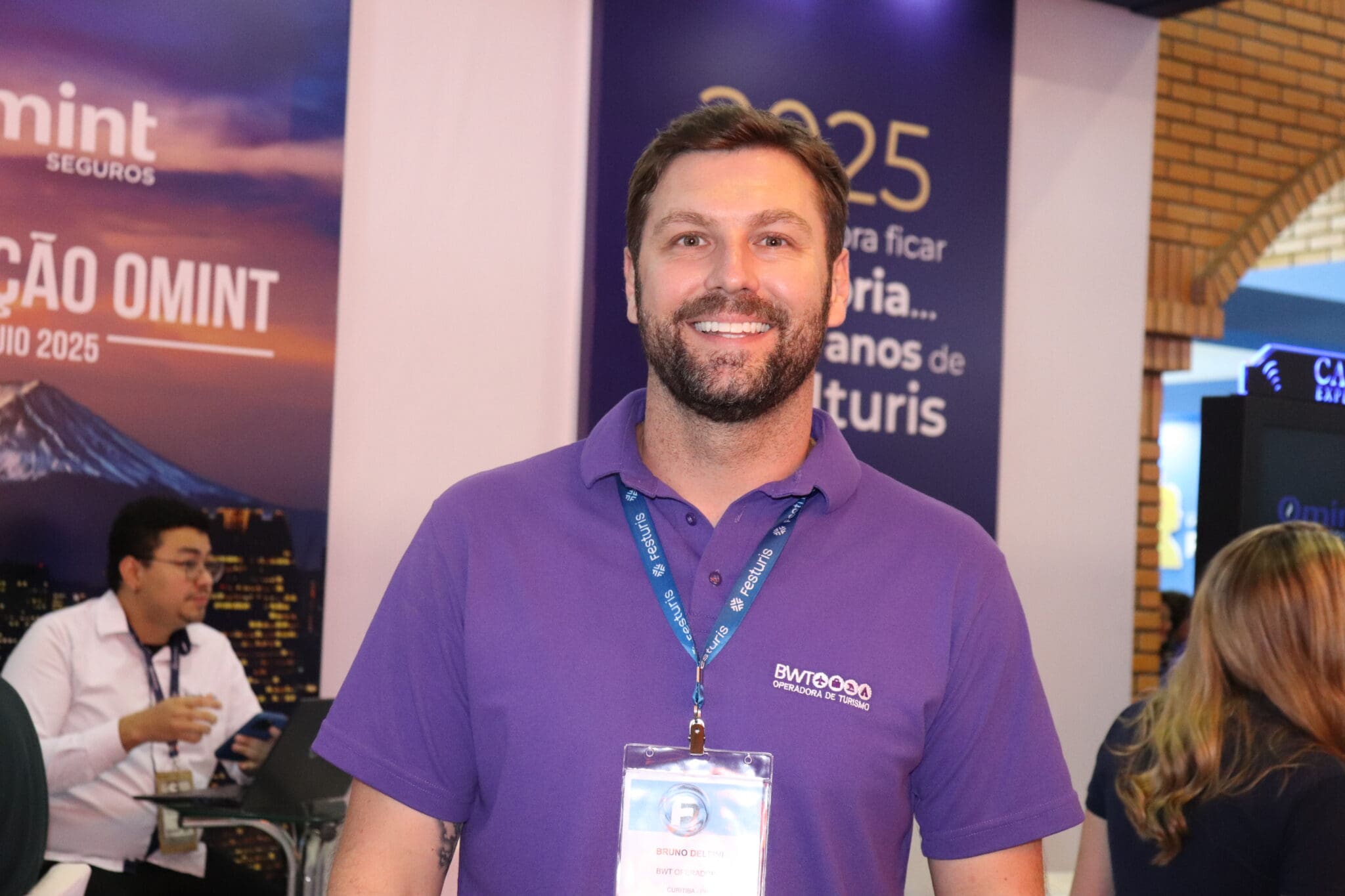 Bruno Delfini, gerente de Marketing do Serra Verde Express Foto: Diego Siliprando (Brasilturis) Bruno Delfini, gerente de Marketing do Serra Verde Express Foto: Diego Siliprando (Brasilturis)