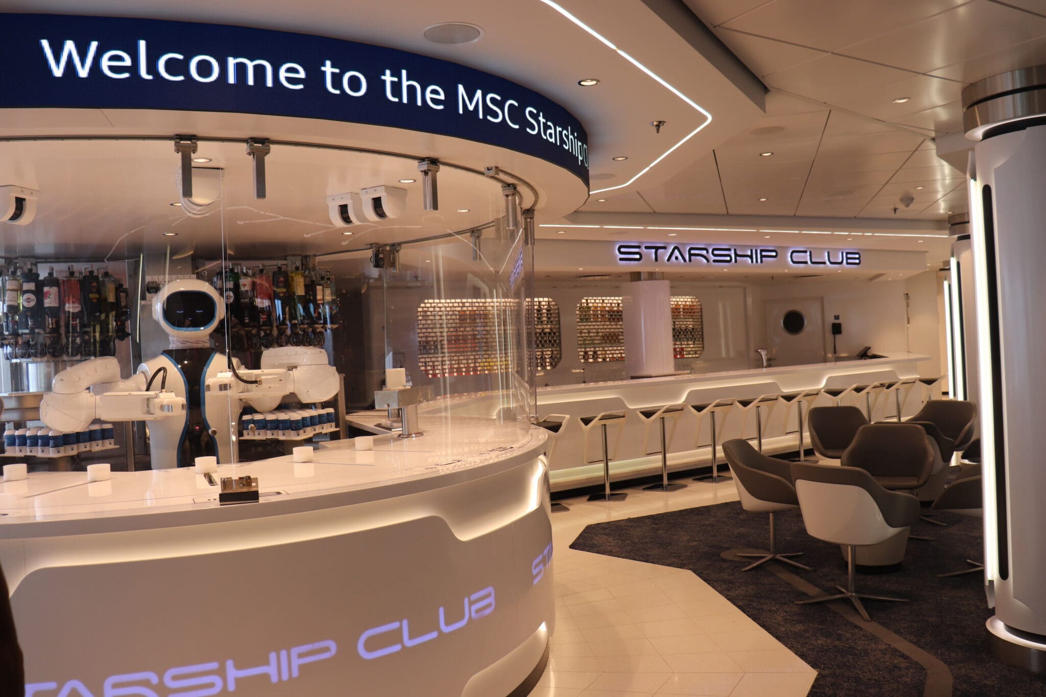 IMG_6422 Rob em seu ambiente de trabalho a bordo do MSC Virtuosa (Foto: Maurício Herschander/ Brasilturis)