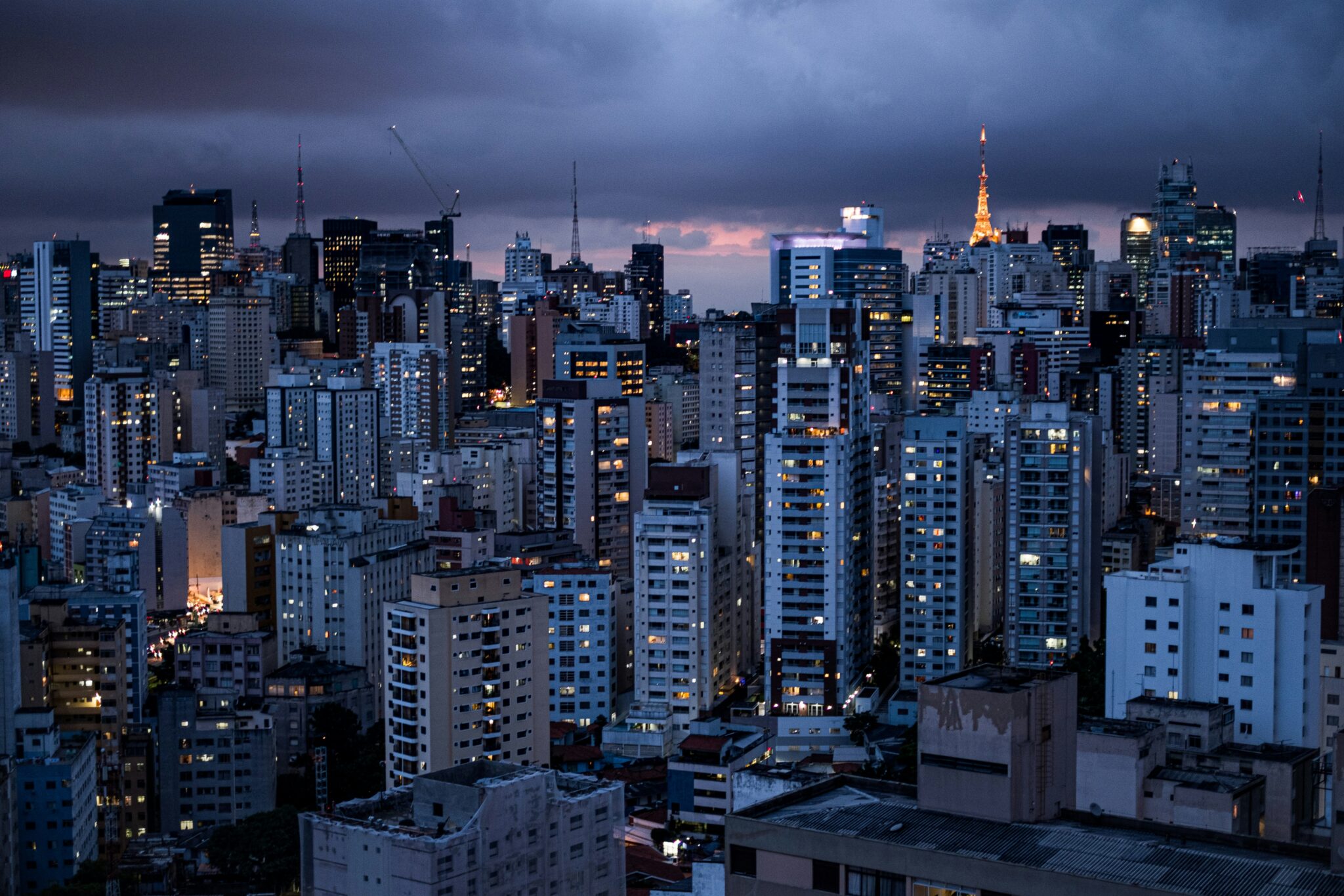 A selva de pedra em São Paulo (Foto: Unsplash)