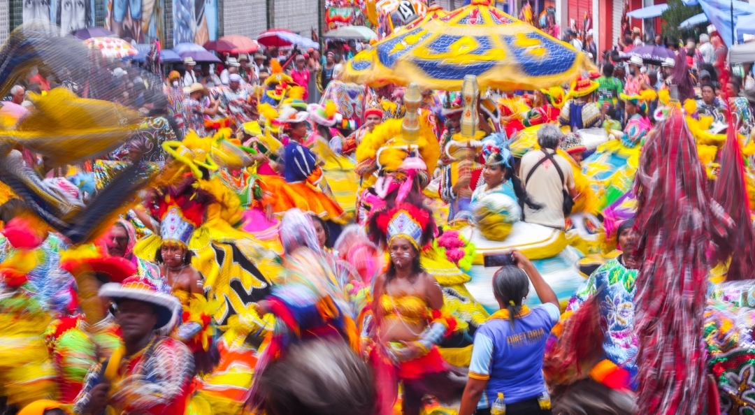 Cor, cultura e dança protagonizam a tarde de Nazaré da Mata (foto: Geovana Fraga)