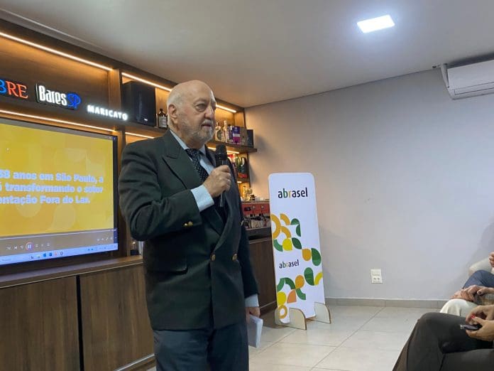 Percival Maricato, diretor Institucional da Abrasel SP. Crédito: Maurício Herschander/ Brasilturis