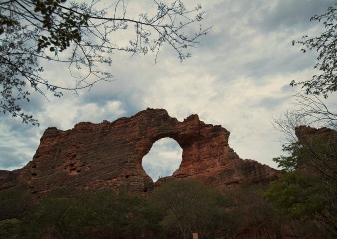 Serra da Capivara, no Piauí. Crédito: Divulgação