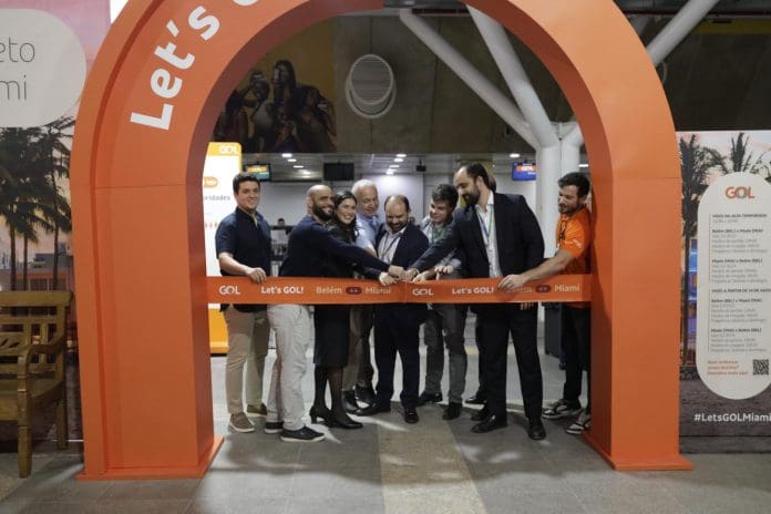 Belém-Miami é uma rota internacional exclusiva da Gol. Crédito: Divulgação