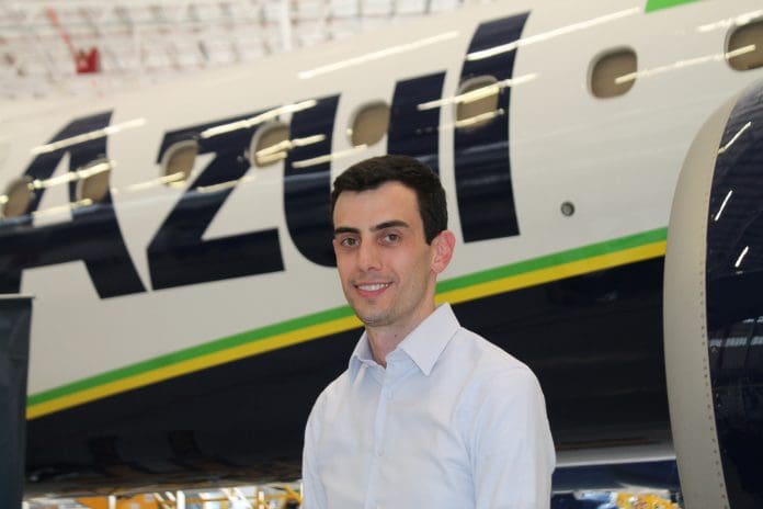 Fábio Campos, vice-presidente Institucional e Corporativo da Azul. Crédito: Maurício Herschander/ Brasilturis