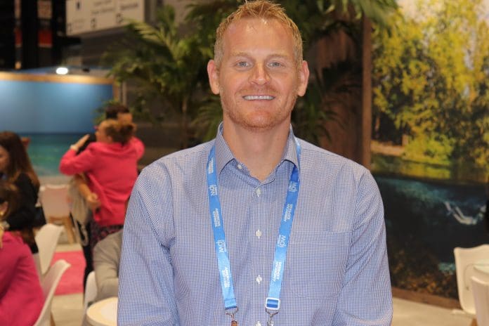 Craig Thomas, presidente interino e CEO do Visit Florida. Crédito: Felipe Lima/Brasilturis