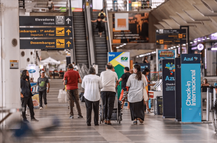 Mais de 972 mil passageiros circularam pelos aeroportos da Região Norte em maio de 2025, o maior número dos últimos 11 anos - Foto: Pedro Guerreiro/Agência Pará