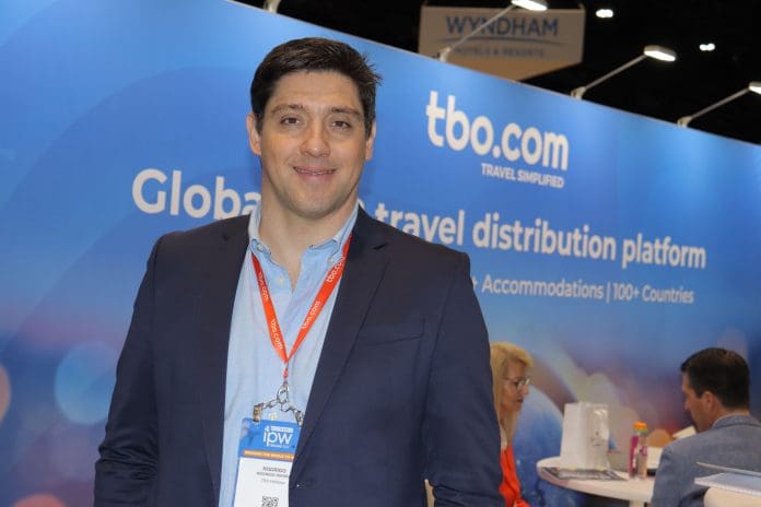 Rodrigo Sienra, gerente geral da TBO.com no Brasil. Crédito: Felipe Lima/Brasilturis