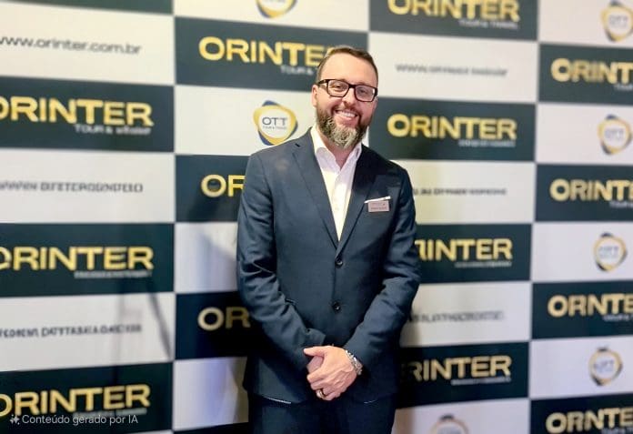 Roberto Sanches, diretor geral da Orinter, destaca a consolidação regional e o fortalecimento do relacionamento com agentes de viagens em 2025. Crédito: Divulgação
