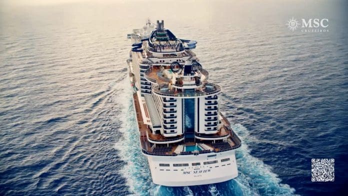 MSC Seaview. Crédito: Divulgação