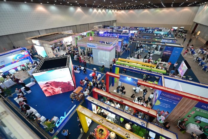 Centro de Eventos do Ceará recebe o BTM 2025, principal feira B2B de turismo do Norte e Nordeste. Crédito: Divulgação/BTM