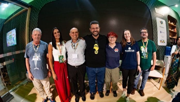 Painel na COP30 tratou da importância das trilhas de longo curso como instrumentos de transformação socioambiental. Crédito: Henrique Huff/MTur