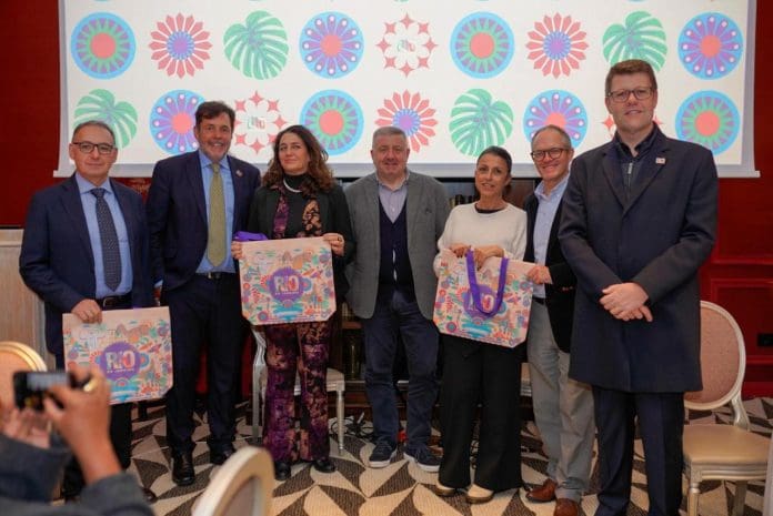 Autoridades e representantesdo trade turístico participaram do evento_Crédito Ascom Setur-RJ.jpg Rio de Janeiro Roma