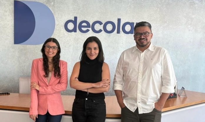 Giselle Pina- Juliane Castiglione e Natanael Correa Decolar gerentes