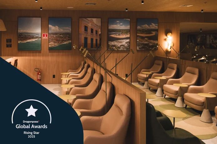 Sala W Premium no Aeroporto Internacional de Fortaleza Pinto Martins (FOR) está entre as vencedoras da lista global Dragonpass