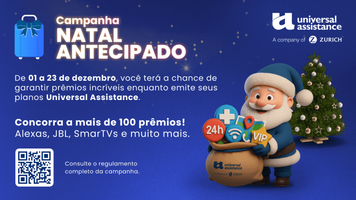 Universal Assistance lança campanha especial para engajar emissores e impulsionar vendas de seguro-viagem no fim do ano