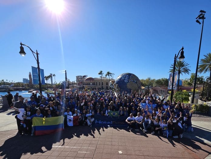 Agentes da América Latina participaram de uma tarde imersiva no Universal Studios Florida. Crédito: Kamilla Alves/Brasilturis