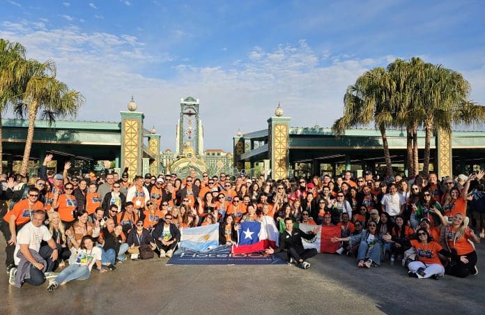 Agentes de viagens visitaram o Epic Universe no último dia de programação do Summit HotelDo. Crédito: Kamilla Alves/Brasilturis Agentes de viagens visitaram o Epic Universe no último dia de programação do Summit HotelDo. Crédito: Kamilla Alves/Brasilturis