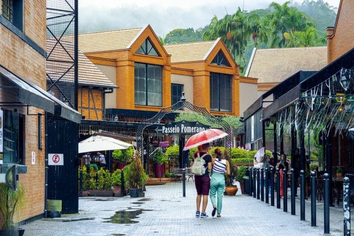 Santa Catarina Turistas estrangeiros