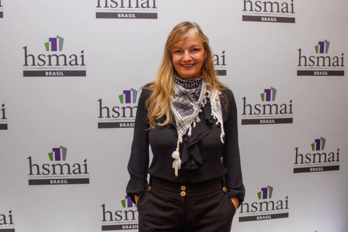 HSMAI Brasil apresenta board executivo que conduzirá as estratégias da entidade em 2026 e Gabriela Otto (foto) segue como presidente. Crédito: Rafael Destro/Brasilturis HSMAI Brasil apresenta board executivo que conduzirá as estratégias da entidade em 2026 e Gabriela Otto (foto) segue como presidente. Crédito: Rafael Destro/Brasilturis