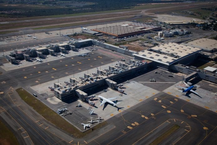 Aeroporto Internacional de Viracopos registrou 12,8 milhões de passageiros em 2025 e projeta ampliar a malha aérea internacional em 2026. Crédito: Divulgação/Viracopos